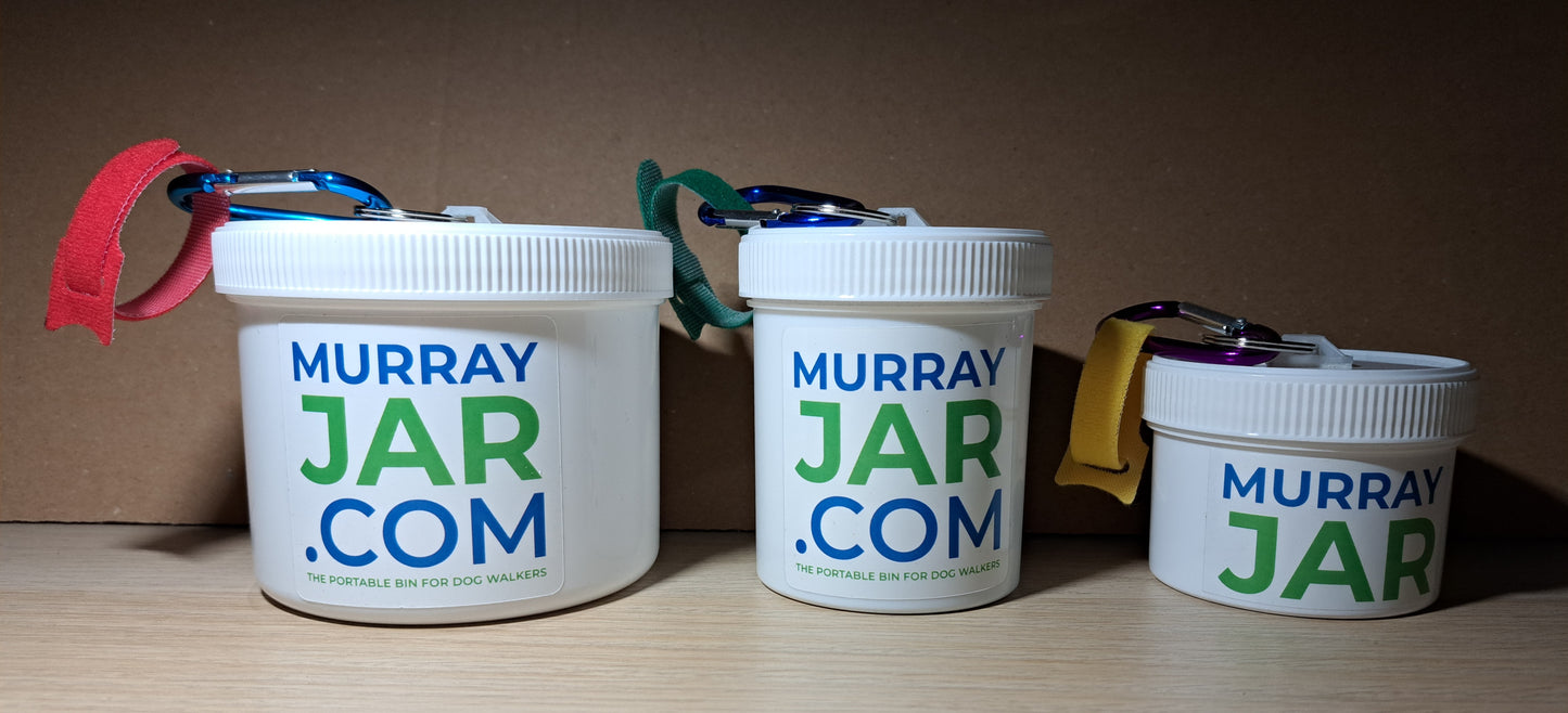 Murray Jar The Portable bin for dog walkers 150ml