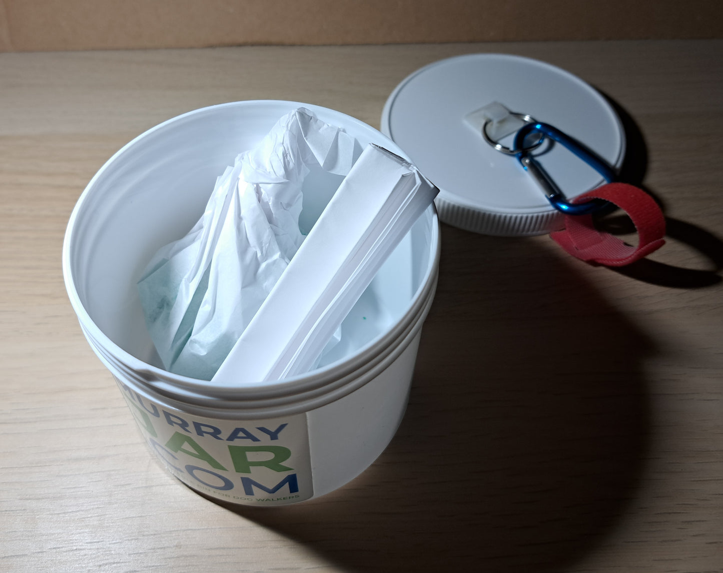 Murray Jar The Portable bin for dog walkers 150ml