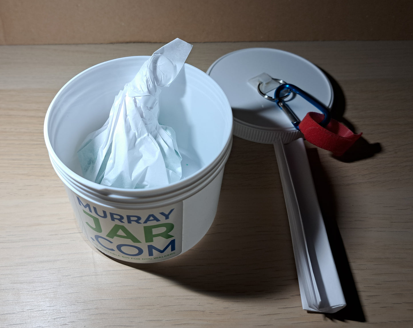 Murray Jar The Portable bin for dog walkers 150ml