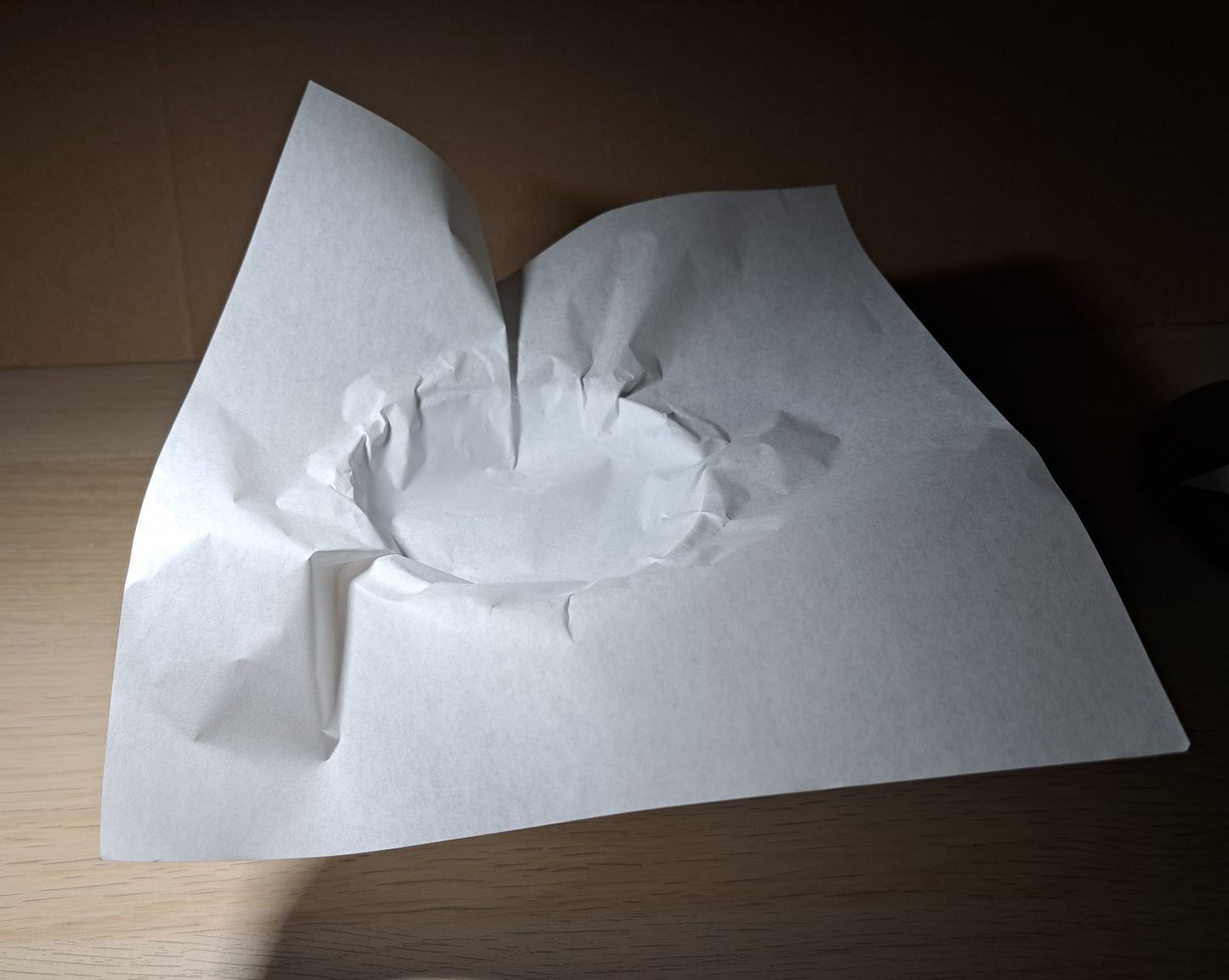 Paper Alternative To Plastic Poop Bags. 100 Grease Proof Paper Sheets. 9 Inch.